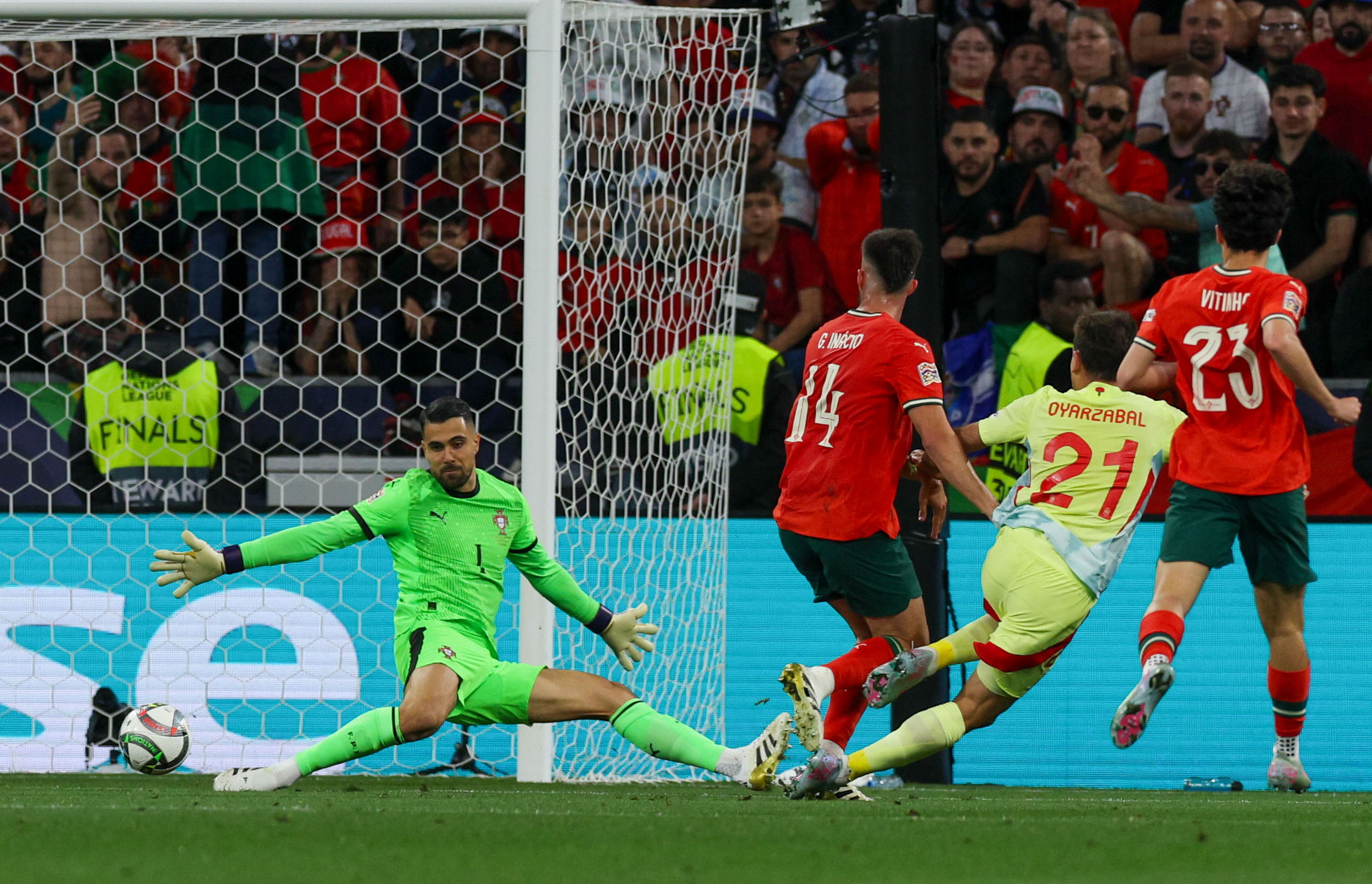 欧国联比赛冠军之路赏心悦目